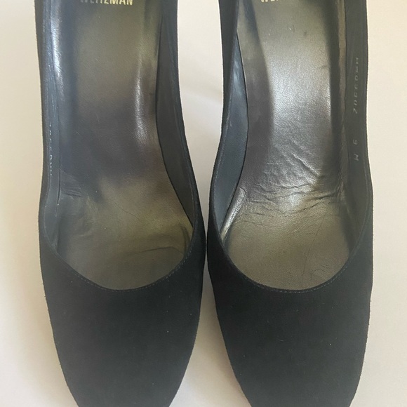 Stuart Weitzman Black Suede Pumps! Like New! - Picture 7 of 14